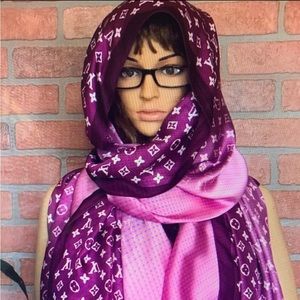 2 tone luxury silky hijab shawl scarf large silky scarf fashion scarf new